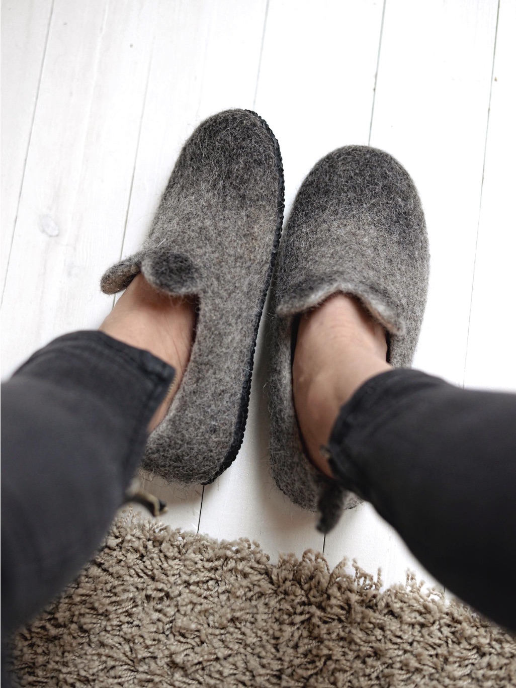 Wool Cat Slippers